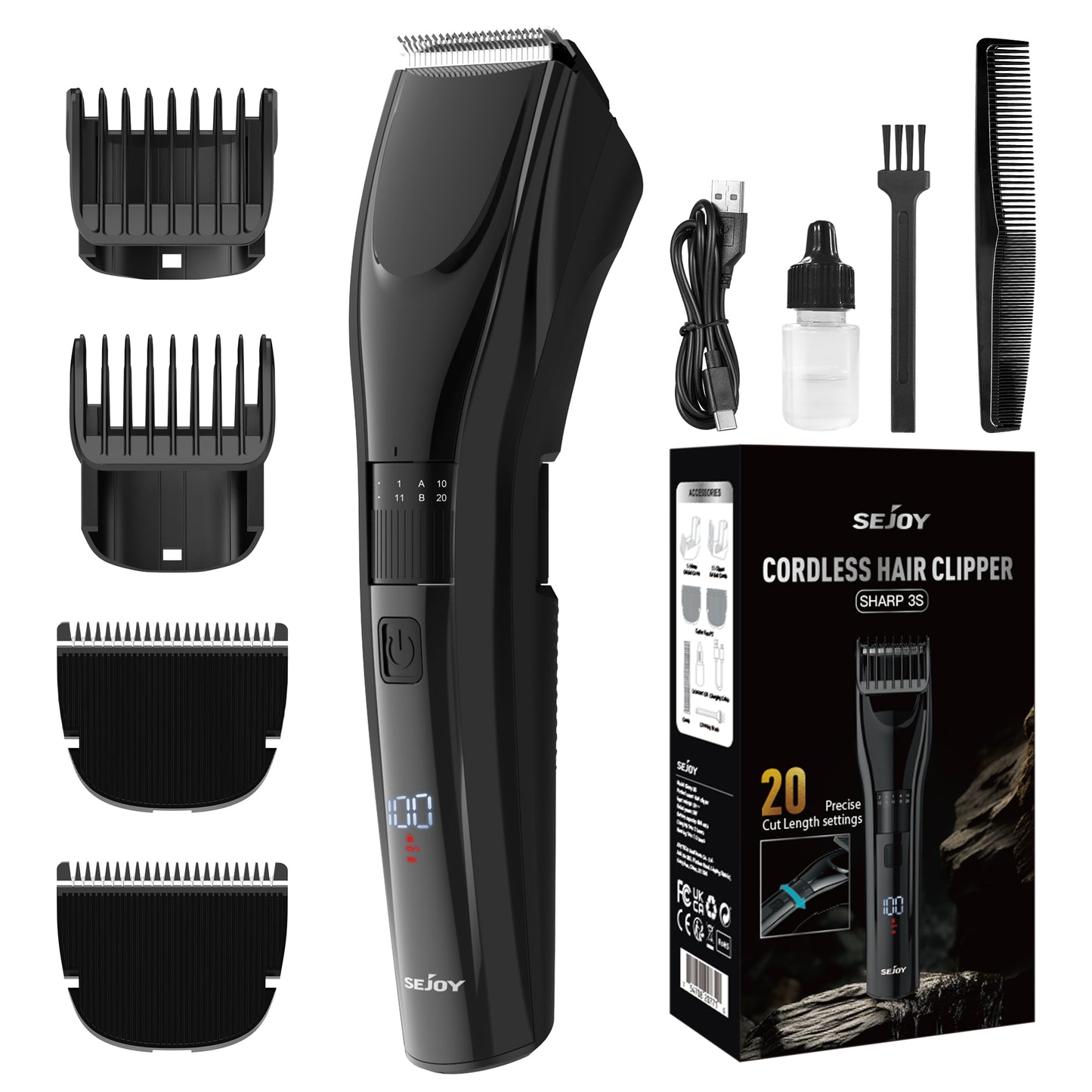 Shaving Machine Men Trimmer Kit Men Cutting Machine Barber Electric