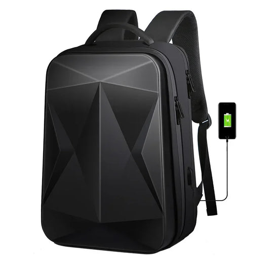 Fashion Men's Backpack Large Capacity Business Laptop Bag Usb Waterproof Suitcase Wholesale Multifunctional Hard Shell Bag