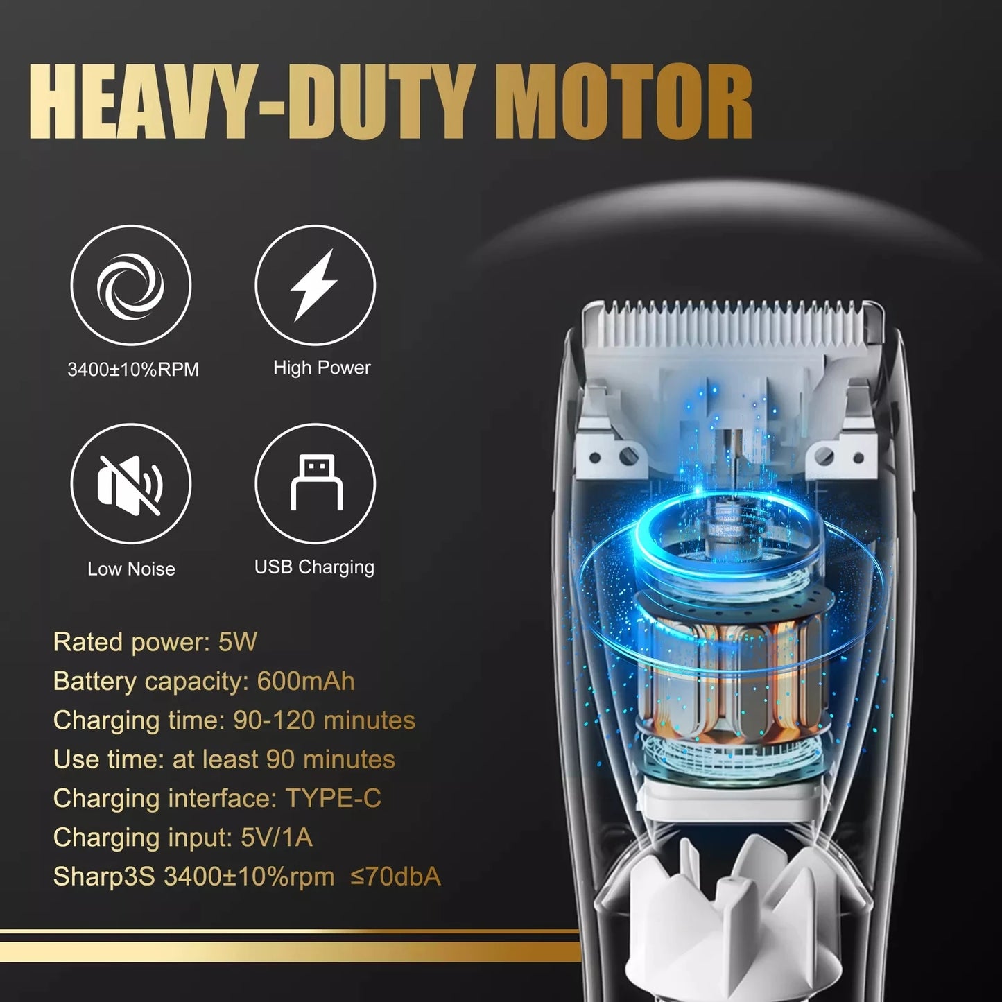 Shaving Machine Men Trimmer Kit Men Cutting Machine Barber Electric