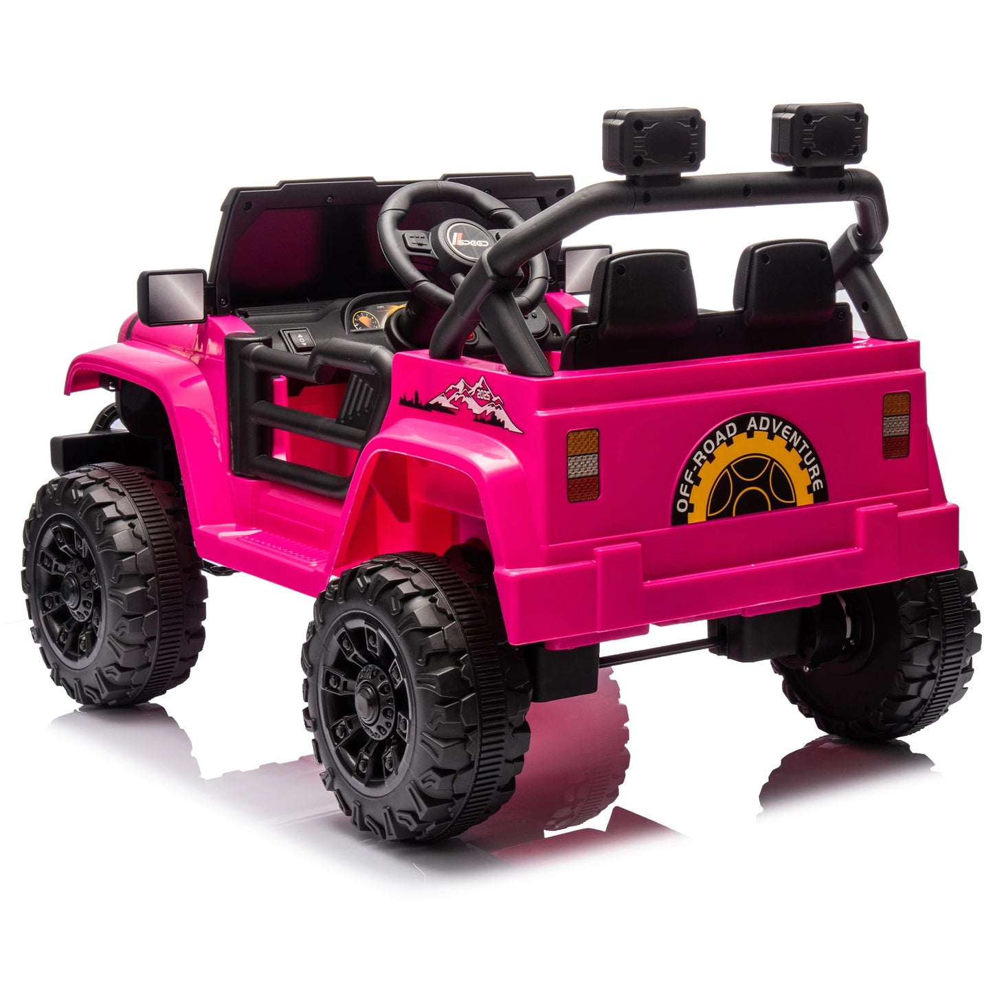 12V Kids Ride On Electric Car W/Parents Control,Dual drive, Four-wheel Suspension,With music,Bluetooth,MP3,USB,with headlights