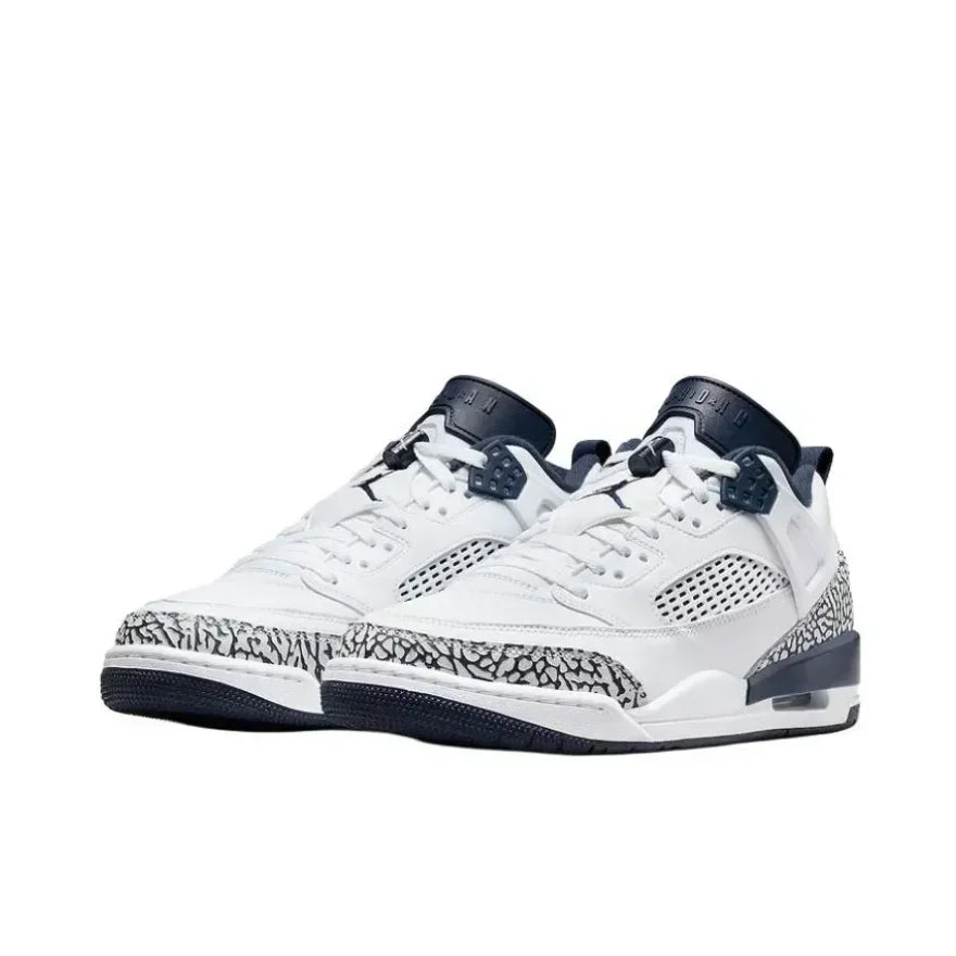 Nike Jordan Spizike Low Men sneakers Comfortable and hardwearing basketball shoes winter Classic Retro Trend casual shoes black