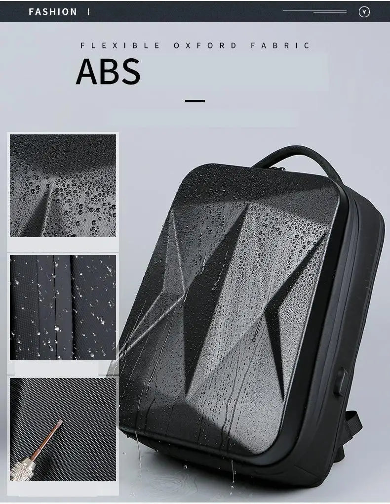 Fashion Men's Backpack Large Capacity Business Laptop Bag Usb Waterproof Suitcase Wholesale Multifunctional Hard Shell Bag