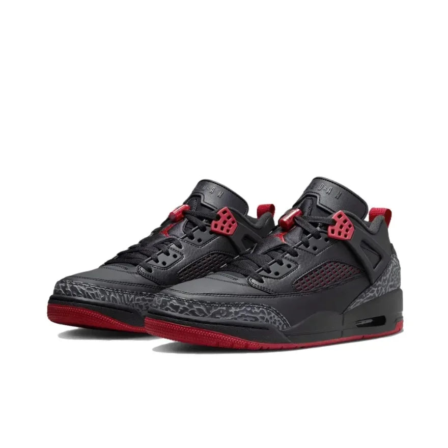 Nike Jordan Spizike Low Men sneakers Comfortable and hardwearing basketball shoes winter Classic Retro Trend casual shoes black