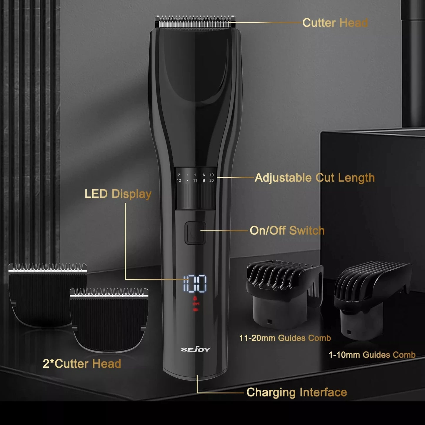 Shaving Machine Men Trimmer Kit Men Cutting Machine Barber Electric