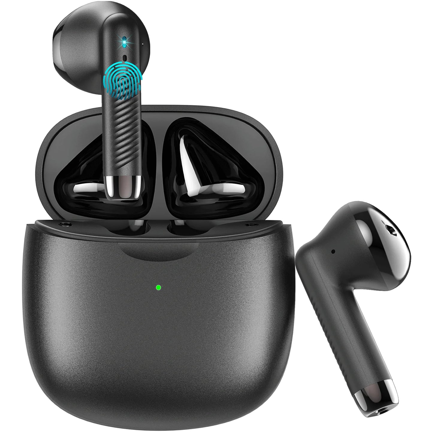 Wireless Earbuds, Bluetooth 5.3 Earbuds Stereo Bass, in-Ear Noise Cancelling Mic, Earphones IP7 Waterproof Sports, 40H Playback.